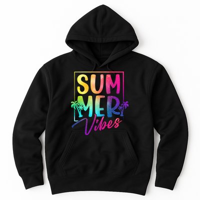 Summer Vibes Beach Sunset Hoodie