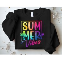 Summer Vibes Beach Sunset Sweatshirt