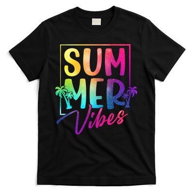Summer Vibes Beach Sunset T-Shirt
