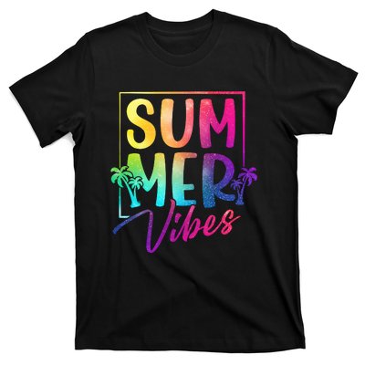 Summer Vibes Beach Sunset T-Shirt