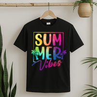 Summer Vibes Beach Sunset T-Shirt