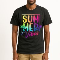 Summer Vibes Beach Sunset Tall T-Shirt