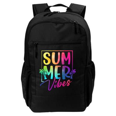 Summer Vibes Beach Sunset Backpack