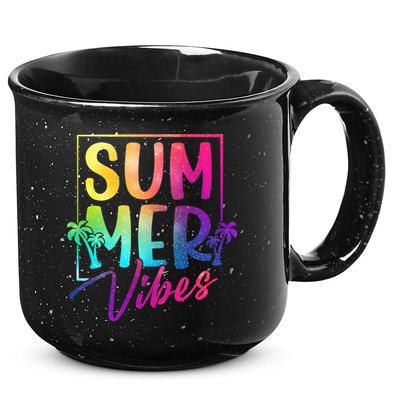 Summer Vibes Beach Sunset 15oz Campfire Ceramic Mug