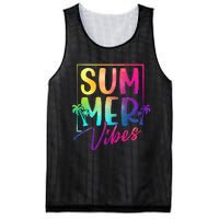 Summer Vibes Beach Sunset Mesh Reversible Basketball Jersey Tank