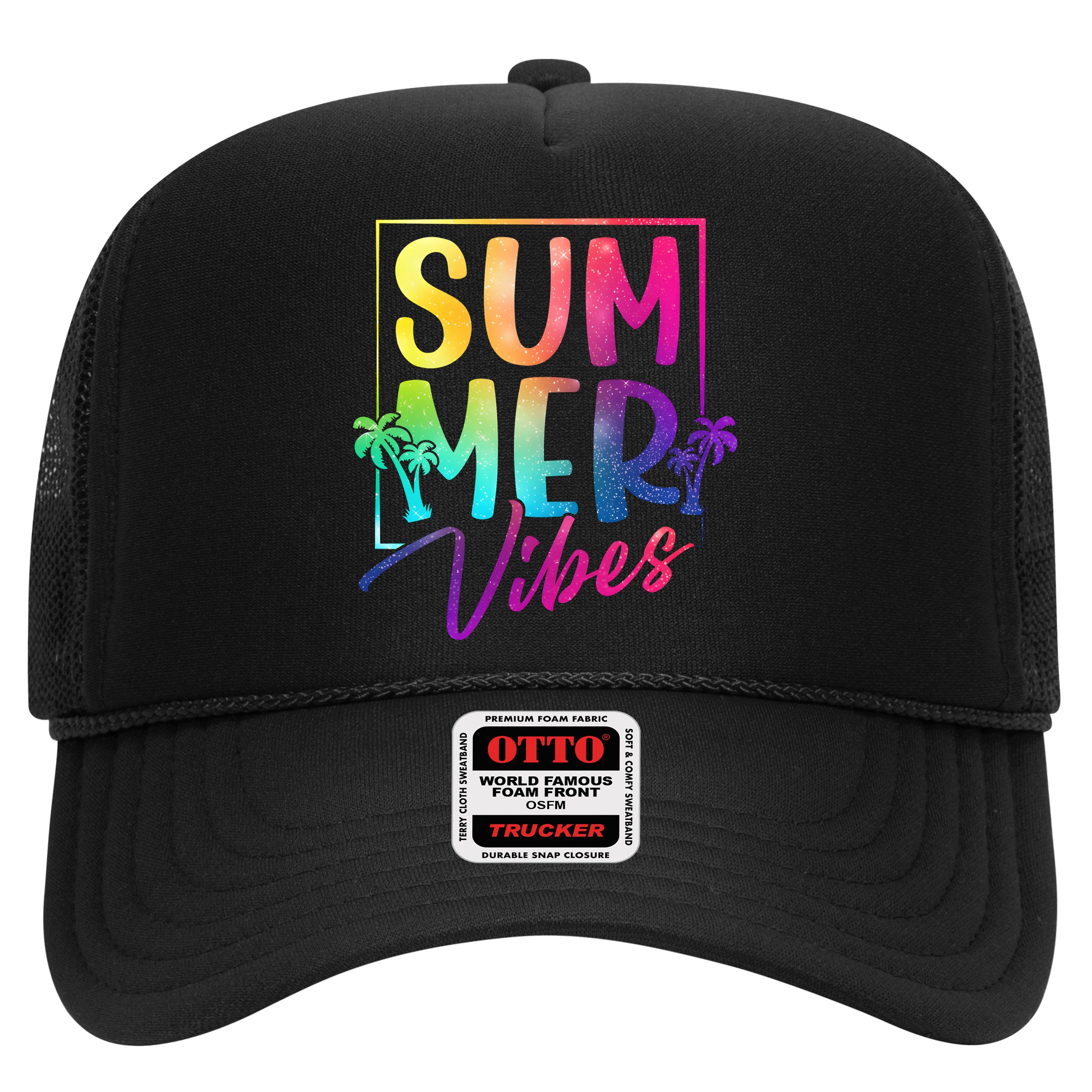 Summer Vibes Beach Sunset Hat