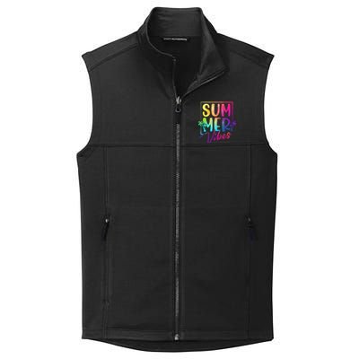 Summer Vibes Beach Sunset Collective Smooth Fleece Vest