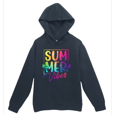 Summer Vibes Beach Sunset Urban Pullover Hoodie