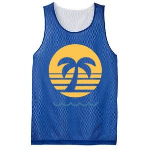 Summer Vibes Beach Graphic Tee For Fun In The Sun Gift Mesh Reversible Basketball Jersey Tank