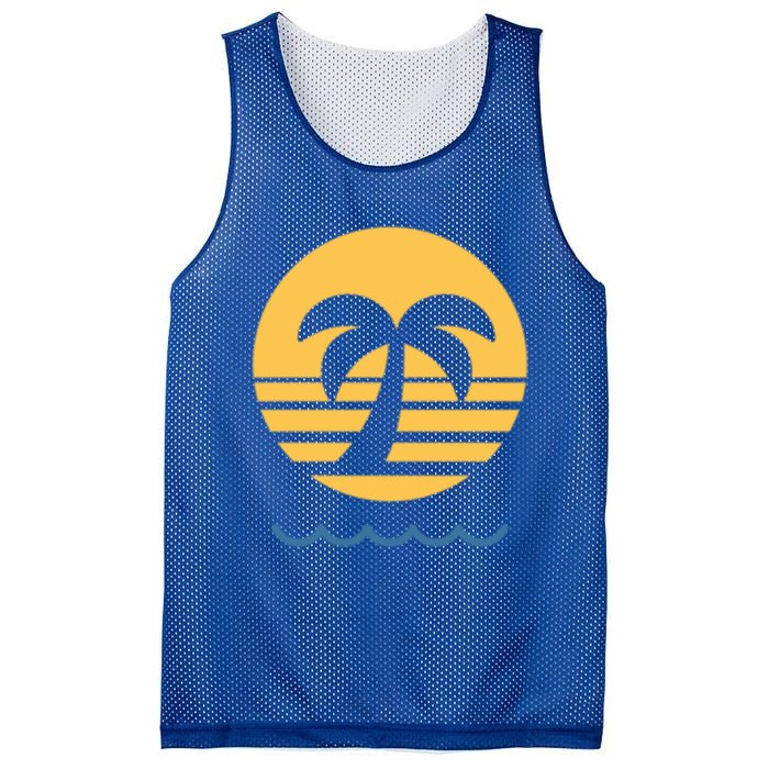 Summer Vibes Beach Graphic Tee For Fun In The Sun Gift Mesh Reversible Basketball Jersey Tank