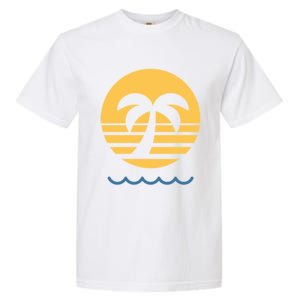 Summer Vibes Beach Graphic Tee For Fun In The Sun Gift Garment-Dyed Heavyweight T-Shirt