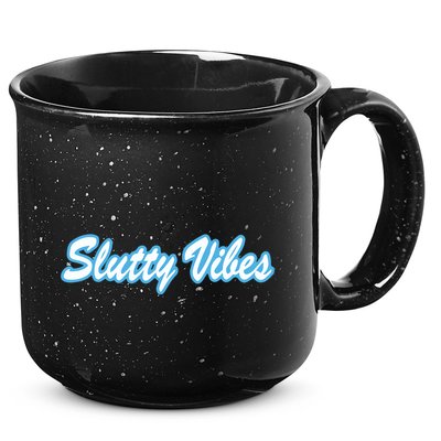 Slutty Vibes Blue 15oz Campfire Ceramic Mug