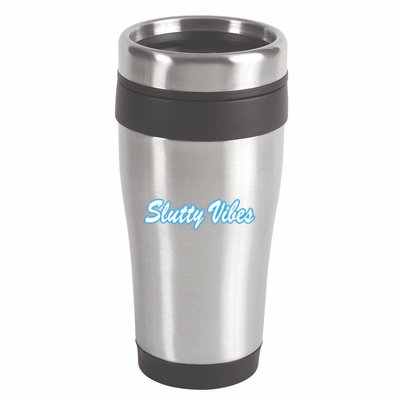 Slutty Vibes Blue 16oz Travel Tumbler