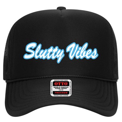 Slutty Vibes Blue Trucker Hat