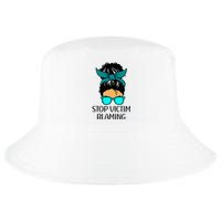 Stop Victim Blaming Sexual Assault Awareness Month Cool Comfort Performance Bucket Hat