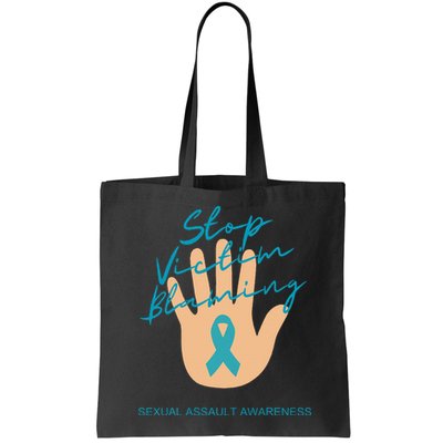 Stop Victim Blaming Sexual Assault Awareness Bag