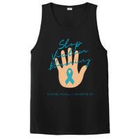 Stop Victim Blaming Sexual Assault Awareness PosiCharge Competitor Tank