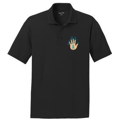 Stop Victim Blaming Sexual Assault Awareness PosiCharge RacerMesh Polo