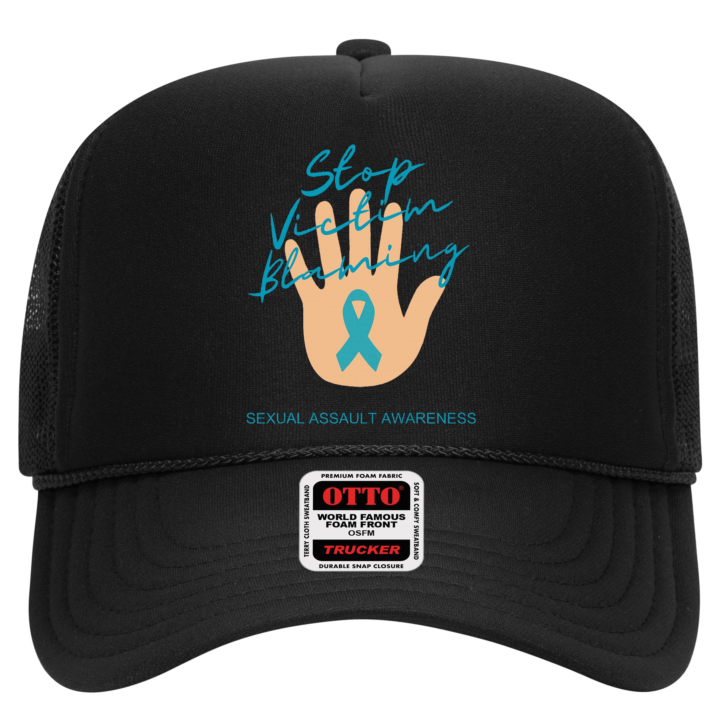 Stop Victim Blaming Sexual Assault Awareness Hat