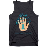 Stop Victim Blaming Sexual Assault Awareness Tank Top