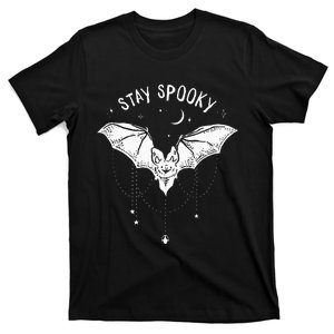 Spooky Vampire Bat Halloween Decor T-Shirt