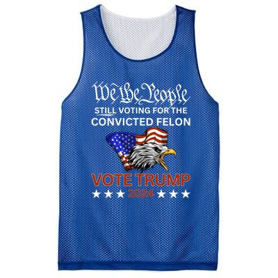 Still Voting Convicted Felon Trump We The People Had Enough Gift Mesh Reversible Basketball Jersey Tank