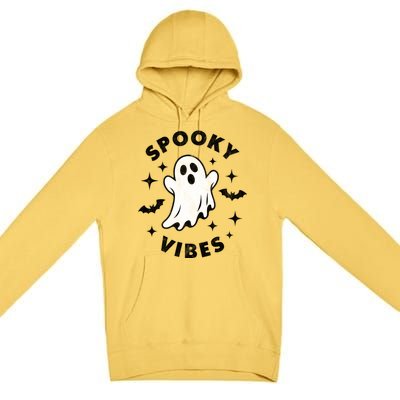 Spooky Vibes Cool Gift Premium Pullover Hoodie