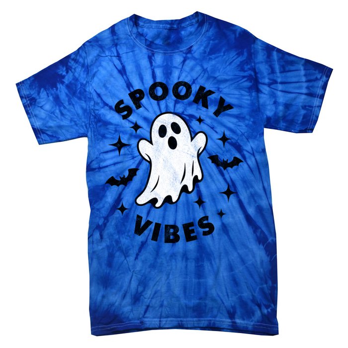 Spooky Vibes Cool Gift Tie-Dye T-Shirt