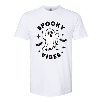 Spooky Vibes Cool Gift Softstyle CVC T-Shirt