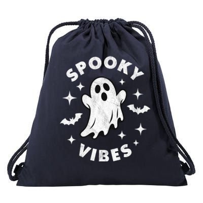 Spooky Vibes Cool Gift Drawstring Bag