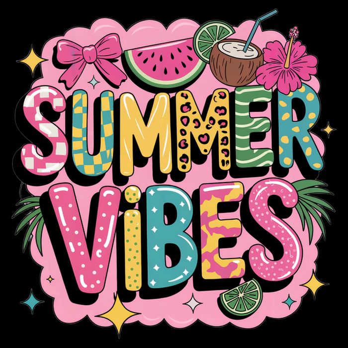 Summer Vibes Couqette Bow Melon Impact Tech Backpack