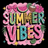 Summer Vibes Couqette Bow Melon 16 in Basic Backpack