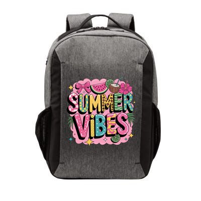 Summer Vibes Couqette Bow Melon Vector Backpack
