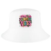 Summer Vibes Couqette Bow Melon Cool Comfort Performance Bucket Hat