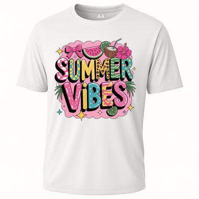 Summer Vibes Couqette Bow Melon Performance Shirt