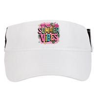 Summer Vibes Couqette Bow Melon Adult Drive Performance Visor