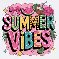 Summer Vibes Couqette Bow Melon Adult Drive Performance Visor
