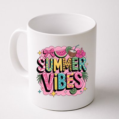 Summer Vibes Couqette Bow Melon Mug