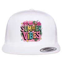 Summer Vibes Couqette Bow Melon Flatbill Hat