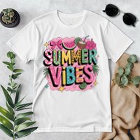 Summer Vibes Couqette Bow Melon Premium T-Shirt