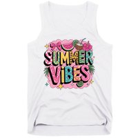 Summer Vibes Couqette Bow Melon Tank Top