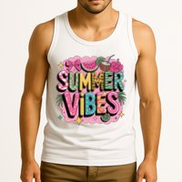 Summer Vibes Couqette Bow Melon Tank Top