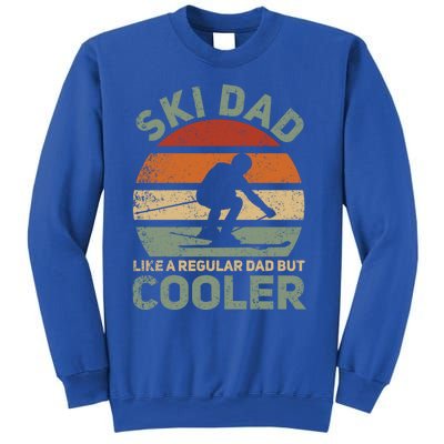 Sad Vintage Cool Ski Dad Funny Gift Sweatshirt