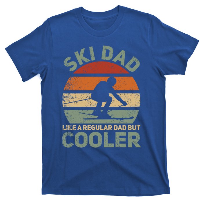 Sad Vintage Cool Ski Dad Funny Gift T-Shirt