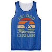 Sad Vintage Cool Ski Dad Funny Gift Mesh Reversible Basketball Jersey Tank