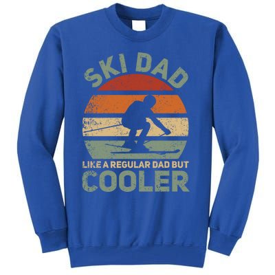 Sad Vintage Cool Ski Dad Funny Gift Tall Sweatshirt