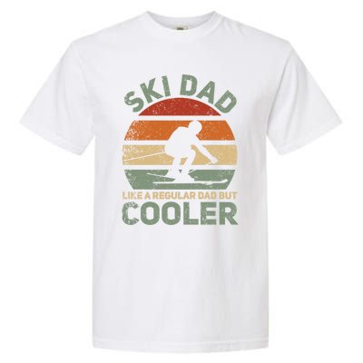 Sad Vintage Cool Ski Dad Funny Gift Garment-Dyed Heavyweight T-Shirt