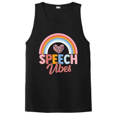 Speech Vibes Cute Speechfunny Giftlanguage Pathologist Therapist Fun Funny Gift PosiCharge Competitor Tank