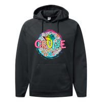 Summer Vibes Cruise Squad Vacation Performance Fleece Hoodie