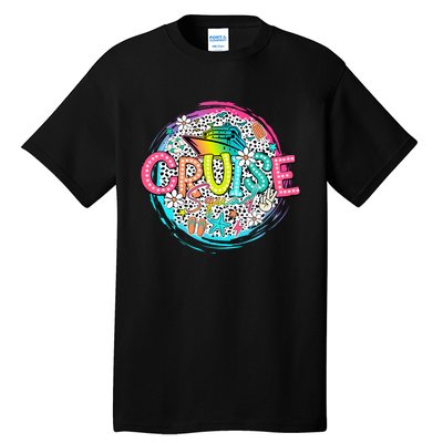 Summer Vibes Cruise Squad Vacation Tall T-Shirt